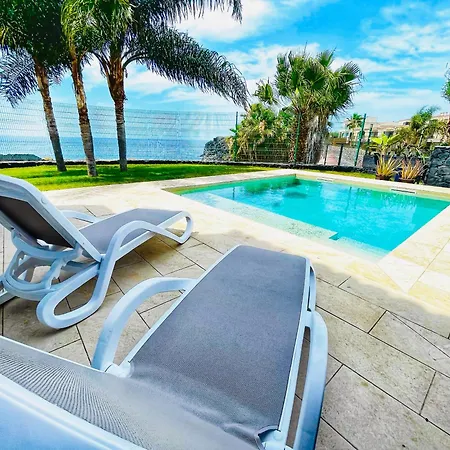 빌라 Luxury Oceanview De Nava With Heated Private Pool 산미겔데아보나