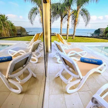 Вилла Luxury Oceanview De Nava With Heated Private Pool