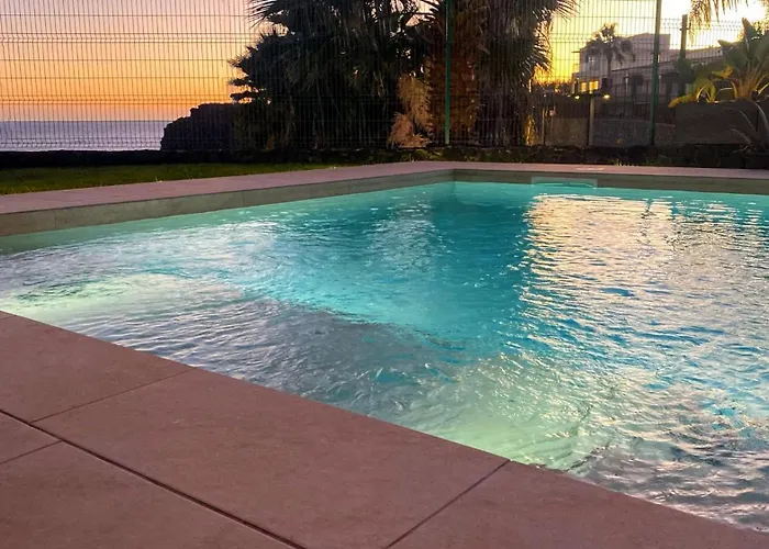 Luxury Oceanview De Nava With Heated Private Pool Willa San Miguel de Abona