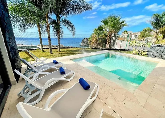 Luxury Oceanview De Nava With Heated Private Pool