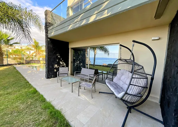 Luxury Oceanview De Nava With Heated Private Pool * San Miguel de Abona