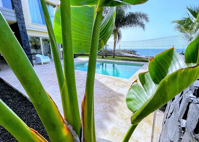Luxury Oceanview De Nava With Heated Private Pool Villa San Miguel de Abona