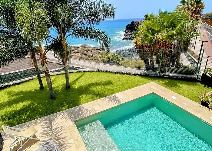 Luxury Oceanview De Nava With Heated Private Pool * San Miguel de Abona