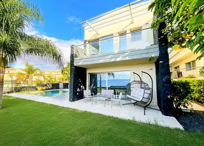 Villa Luxury Oceanview De Nava With Heated Private Pool San Miguel de Abona